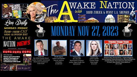 The Awake Nation 11.27.2023 'Evil' Gavin Newsom To Replace Biden As Democrat Nominee!