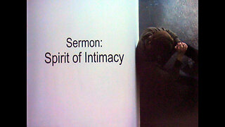 5-28-2023 The Spirit of Intimacy