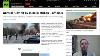 Putin retaliates for Crimean Bridge explosion with missile barrage on Ukraine