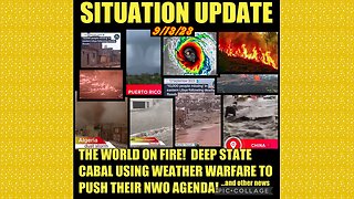 SITUATION UPDATE 9/13/23 - Illegal Immigration Crisis Grows, Maui Massacre Update, Gcr/Judy Byington