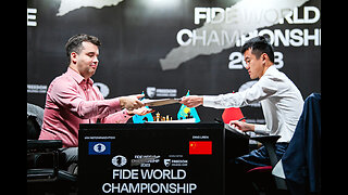 2023 World Chess Championship: Ding Liren vs Ian Nepomniachtchi - Game 1