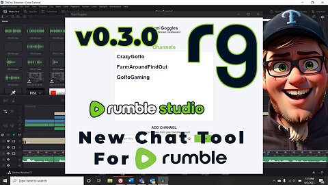 Rum Goggles v0.3.0 ALL NEW CHAT TOOL FOR RUMBLE CREATORS