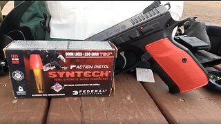 Federal 150 Grain Syntec Chronograph - CZ Shadow 2 / Sig P320 X5 Legionized