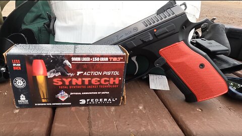 Federal 150 Grain Syntec Chronograph - CZ Shadow 2 / Sig P320 X5 Legionized