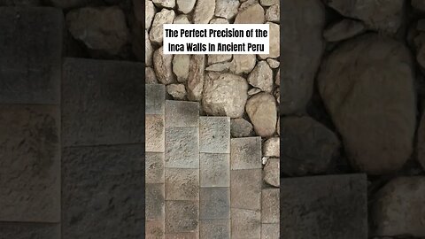 The Perfect Precision of the Inca Walls In Ancient Peru #ancienthistory #archaeology #egypt #granite