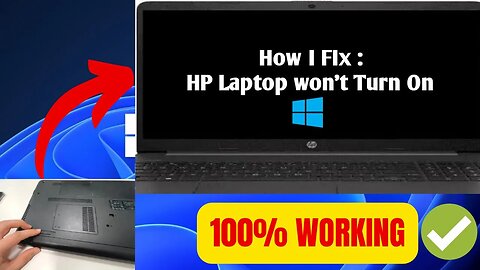 How to Fix Any Laptop That Won't Turn On or Freezes when Turn ON