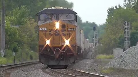 Over One Hours of Train Videos from Berea, Ohio September 3, 2022