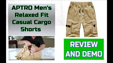 Cool Comfortable and Versatile APTRO Cargo Shorts