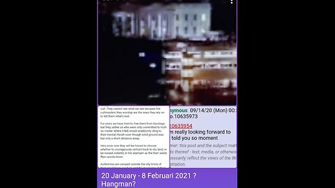 20 January - 8 February 2021 - Hangman at WASHINGTON D.C >> Military District >> foreign SOIL= GITMO