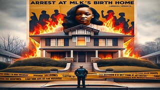 Black Female Arrested for Bizarre Arson Attempt at MLK's Birth Home