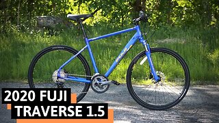2020 Fuji Traverse 1.1 Dual Sport Hybrid bike Feature Review & Weight