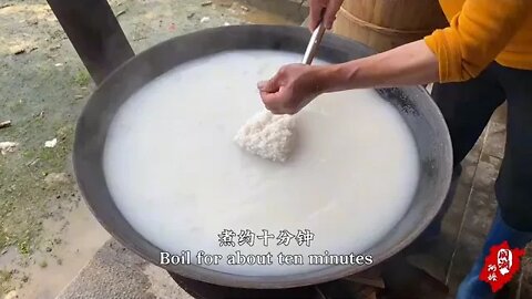 Ancestral instruments for 50 years, ancient method of brewing rice wine!!2