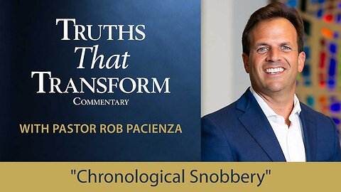 "Chronological Snobbery"