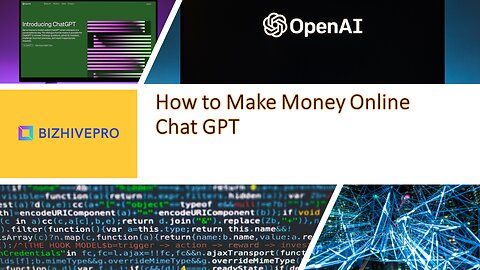 🤑 Discover a New Way to 💰Make Money Online in 2023 with CHAT GPT: Guide to Chatbot Earning! 🤖