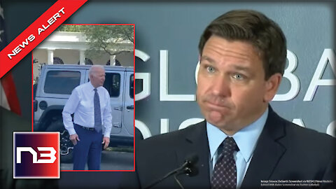 After Biden Dissed Him, DeSantis Fires Back In War Of Words With White House