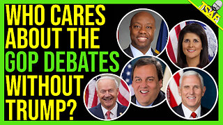 WHO CARES ABOUT THE GOP DEBATES WITHOUT TRUMP?