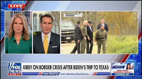 Kirby Panics When Confronted On Biden Not Meeting His Own Border Patrol Chief