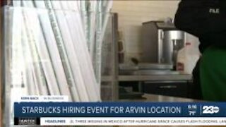 Kern Back in Business: Starbucks hiring event for Arvin location
