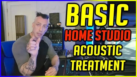 Basic Home Studio Acoustic Treatment - Why You Can't Hear Bass Frequencies