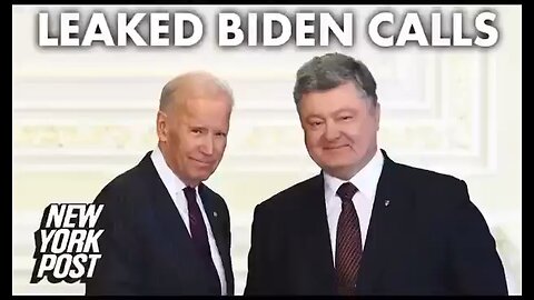 Leaked phone call of then VP Joe Biden 1$ Billion Quid Pro Quo Scandal in Ukraine's