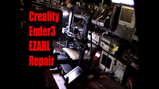 Creality Ender 3 V2 TH3D EZABL Troubleshooting Repair Blank LCD Alarm Orange Screen Beeping