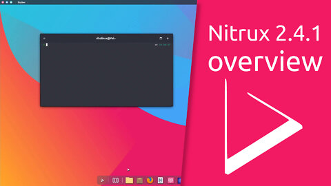 Nitrux 2.4.1 | Powered by Debian, KDE Plasma and Frameworks, and AppImages.