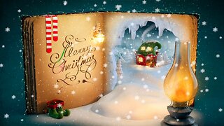 Instrumental Christmas Music | Magical Christmas Storybook | Soothing Piano & Snowfall Cozy Ambience