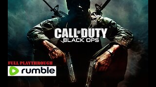 Call of Duty Black Ops (2010) Full Playthrough