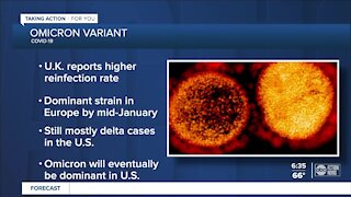 Omicron expected to become dominant COVID-19 strain in US