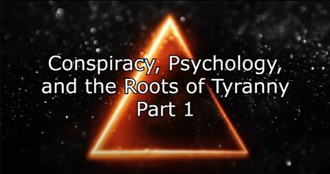Conspiracy Psychology with Michael Tsarion - Part 1