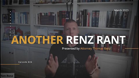 Tom Renz | RINO's, J6 and COVID (Part 1)