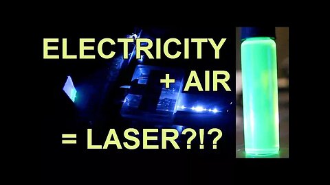 DIY Laser Made from Thin Air!!