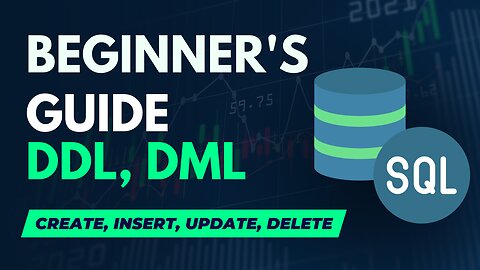 How to CREATE table and INSERT, DELETE and UPDATE data in SQL: Beginner's Guide