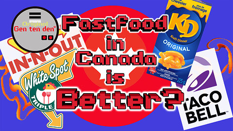 Is Fastfood In Canada Better? | Podcast short | Food | Gen X | Gen ten den