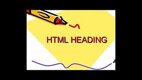 How to write Headings using H tag in HTML