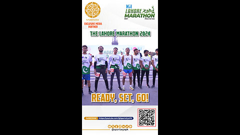 Revving Up for Victory: Pre-Race Warm-Up at Lahore Marathon 2024 | Sports Eye LIVE Coverage