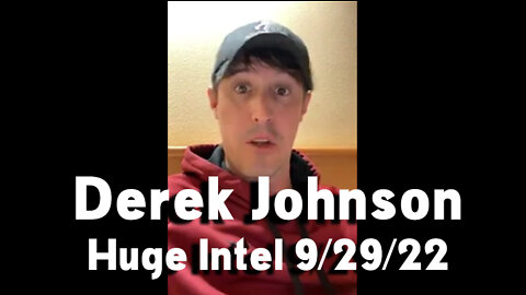 Derek Johnson Huge Intel 9/29/22