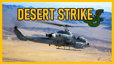 North African Ops! Heliborne AH 1G Cobra Attack Helicopter Gameplay