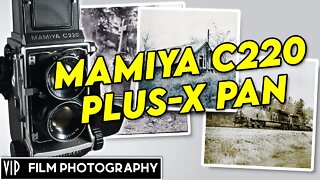 Mamiya C220 120 Film Photography with Kodak Plus-X Pan Film