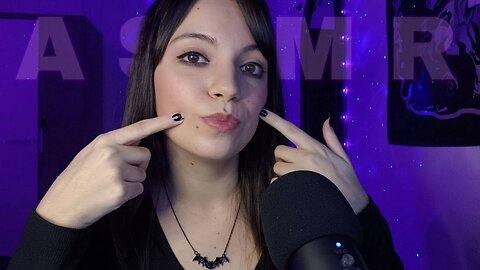 ASMR - 8 tipos de sons de boca (TkTk, Spoolie Nibbling...) 💋