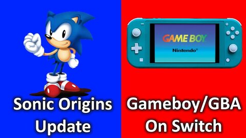 Gameboy/GBA NSO Leak, Sonic Origins, TMNT Collection Limited Edition, Metroid Prime Fan Remaster