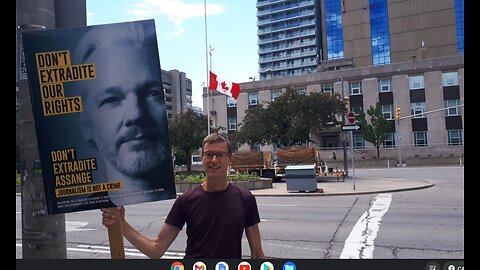 Assange's Appeal Hearing set for July 9th-10th. Let's hit the streets, Toronto!