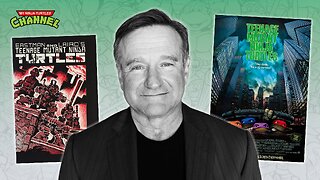 Robin Williams was a Ninja Turtles Fan (TMNT 1990 Movie and Mirage Studios Comic Books)