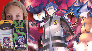 Cyrus and Klara Premium Tournament Collection Boxes Pokémon Cards!