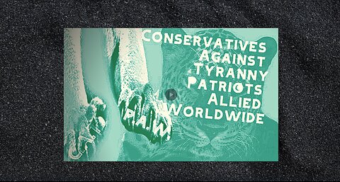 Conservatives Against Tyranny Patriots Allied Worldwide (C.A.T.P.A.W.) Begins