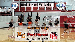 High School Volleyball - Marine City vs. Port Huron