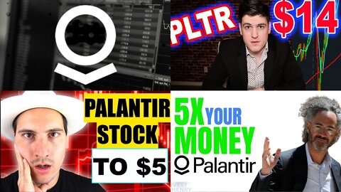Palantir to $5?! (Popular Youtubers Weigh in) + My Thoughts