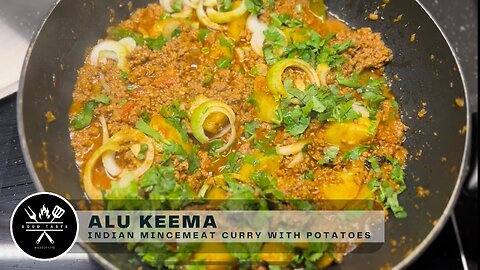 Alu Keema | Indian mince meat curry with potatoes