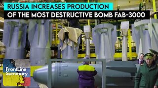 Russian Military Boosts FAB-3000 Production: The Most Destructive Bomb