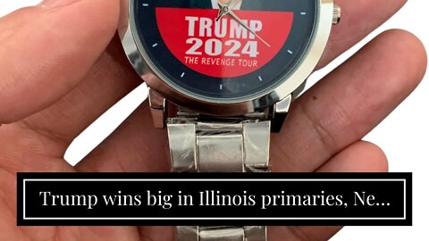 Trump wins big in Illinois primaries, New York GOP picks Zeldin over Giuliani